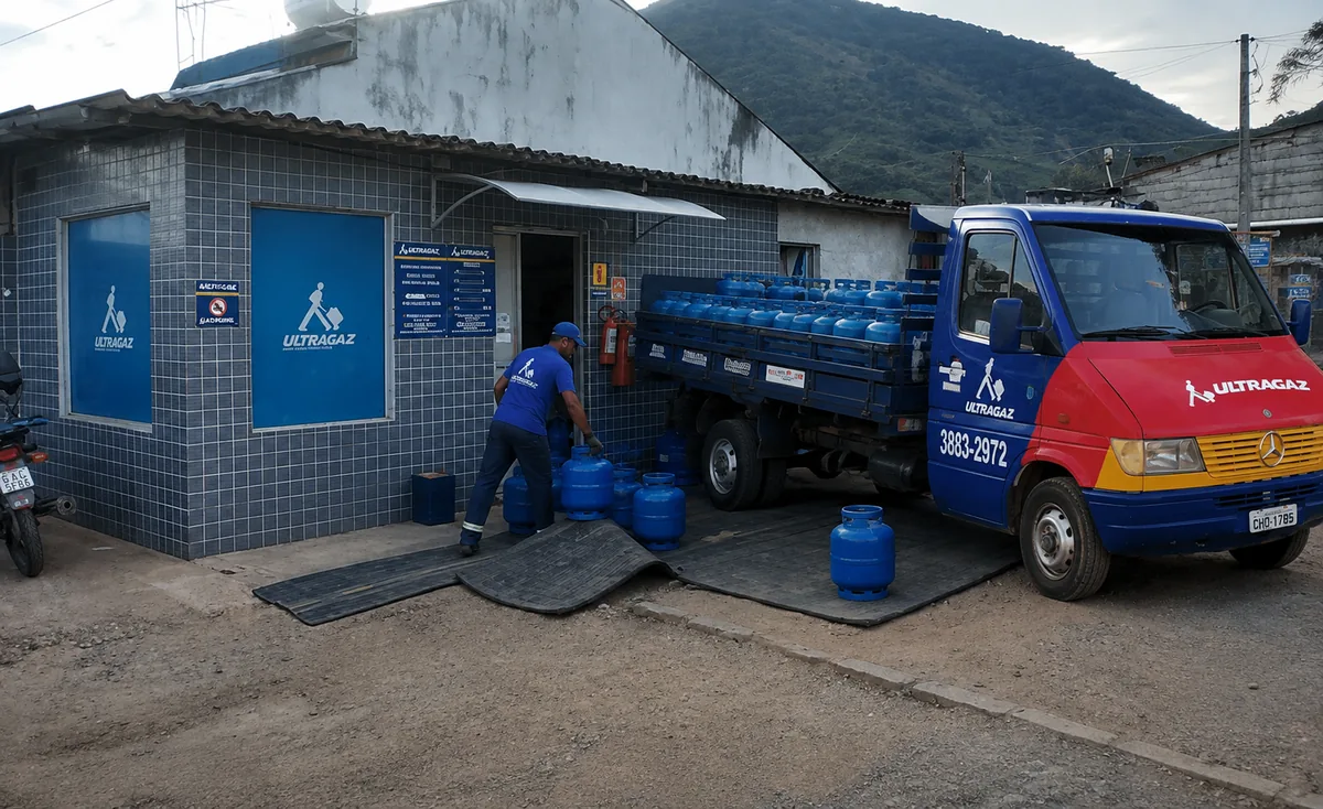 Fachada da loja Equipe Litoral Água e Gás em Caraguatatuba/SP